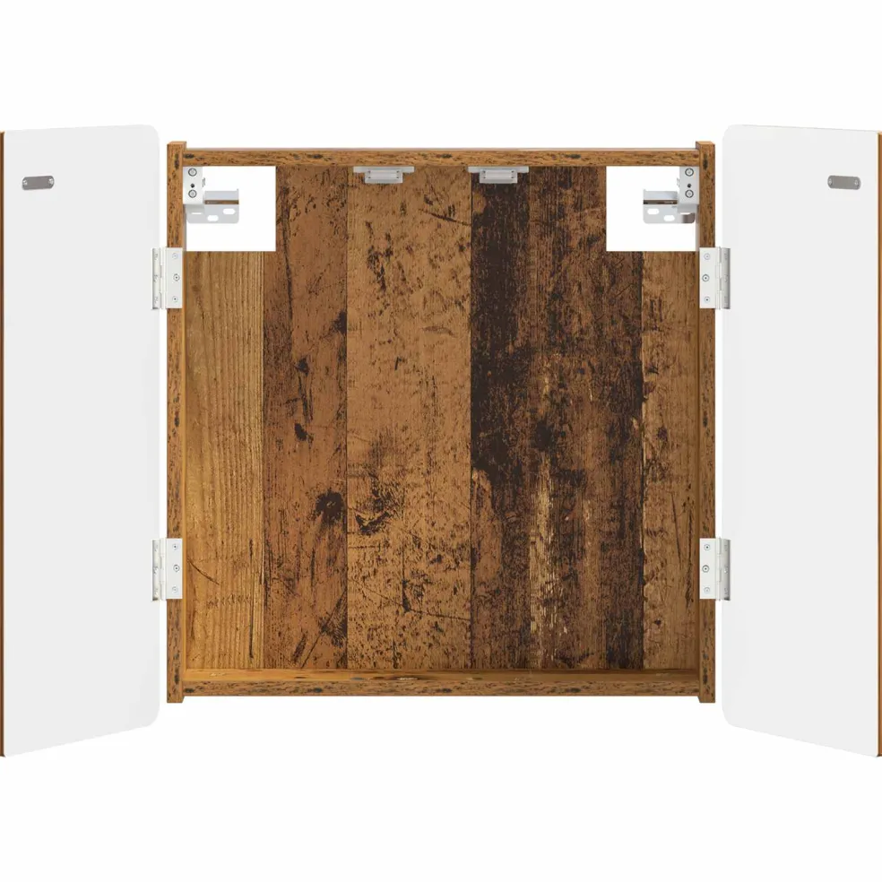vidaXL Dartbord Kabinet ZWOLLE Oud hout 52,5 x 10,5 x 57,5 cm