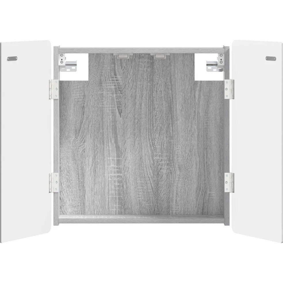 vidaXL Dartbord Kabinet ZWOLLE Grijs Sonoma 52,5 x 10,5 x 57,5 cm