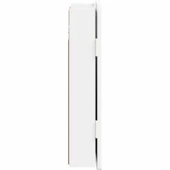 vidaXL Dartbord Kabinet ZWOLLE Hoogglans Wit 52,5 x 10,5 x 57,5 cm