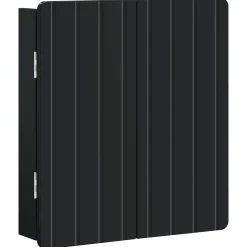 vidaXL Dartbord Kabinet ZWOLLE Zwart 52,5 x 10,5 x 57,5 cm