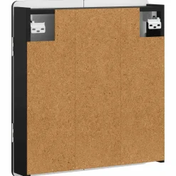 vidaXL Dartbord Kabinet ZWOLLE Zwart 52,5 x 10,5 x 57,5 cm