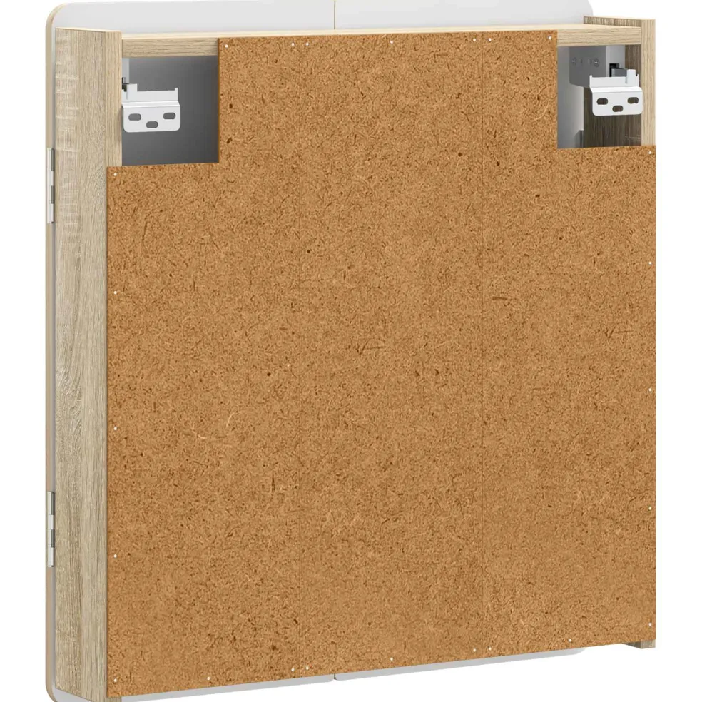vidaXL Dartbord Kabinet ZWOLLE Sonoma Eiken 52,5 x 10,5 x 57,5 cm