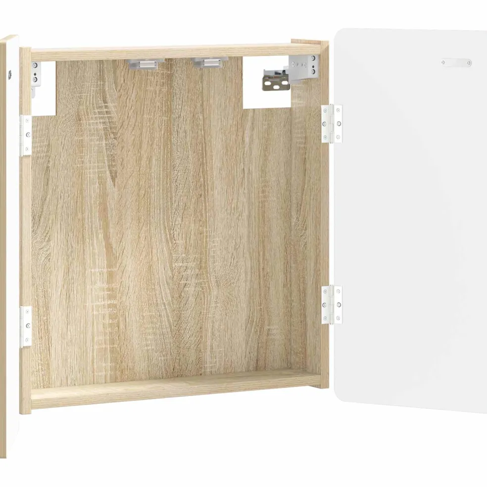 vidaXL Dartbord Kabinet ZWOLLE Sonoma Eiken 52,5 x 10,5 x 57,5 cm