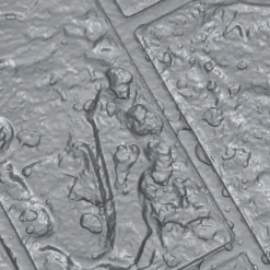 vidaXL 3D-behang zelfklevend 20 st bakstenen antracietkleurig