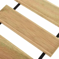 vidaXL Decking Roll Naturel 35 x 300 cm Geïmpregneerd grenenhout