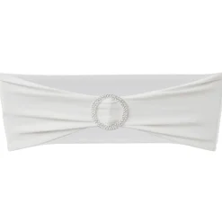 vidaXL Decoratief stoellint met een diamant 25 stuks (creme)
