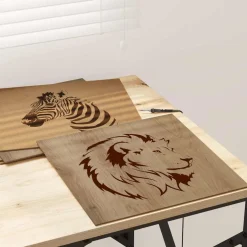 vidaXL Decorpanelen 50 st Artisan Eiken 30 x 30 x 0,27 cm Bewerkt hout