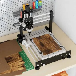 vidaXL Decorpanelen 50 st Gerookt eiken 30 x 42 x 0,27 cm Bewerkt hout