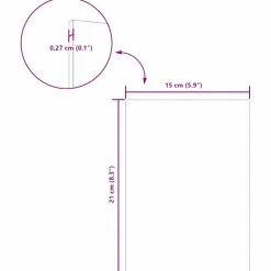 vidaXL Decorpanelen 12 st Sonoma Eiken 15 x 21 x 0,27 cm Bewerkt hout