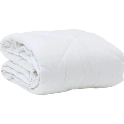vidaXL Dekbed 200 x 135 x 4 cm Nee Polyester Wit Ademend