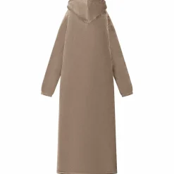 vidaXL Deken hoodie Kameel M Fleece en Flanel