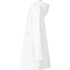 vidaXL Deken hoodie Wit M Fleece en Flanel