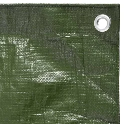 vidaXL Dekzeil 180 g/m² 2x3 m HDPE groen