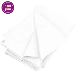 vidaXL Dekzeil 180 g/m² 2x3 m HDPE wit