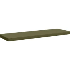 vidaXL 1-delig Bankkussen VUGHT 100% Polyester Olijfgroen