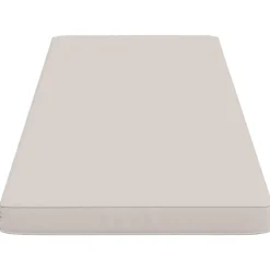 vidaXL 1-delig Bankkussen VUGHT 100% Polyester Wit 140 x 50 x 5 cm