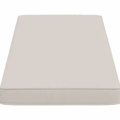 vidaXL 1-delig Bankkussen VUGHT 100% Polyester Wit 100 x 40 x 5 cm