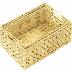 vidaXL 4-delige Badkamerset waterhyacint