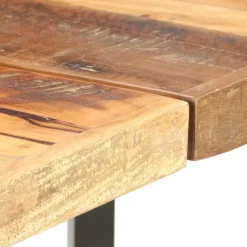 vidaXL 9-delige Barset massief gerecycled hout