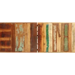 vidaXL 9-delige Barset massief gerecycled hout