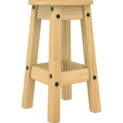 vidaXL 3-delige Barset massief grenenhout