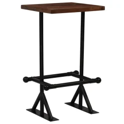vidaXL 3-delige Barset massief gerecycled hout