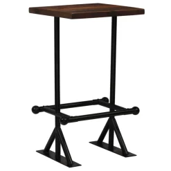 vidaXL 3-delige Barset massief gerecycled hout