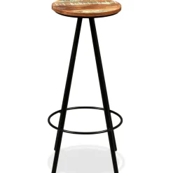 vidaXL 3-delige Barset massief acaciahout en gerecycled hout