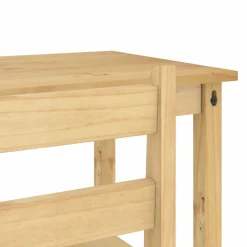 vidaXL 5-delige Barset massief grenenhout