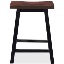 vidaXL 3-delige Barset MDF zwart
