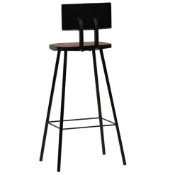 vidaXL 3-delige Barset wit