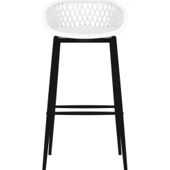 vidaXL 5-delige Barset wit
