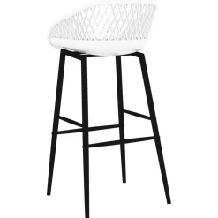 vidaXL 5-delige Barset wit