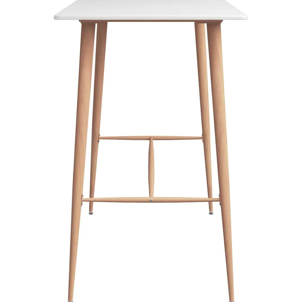 vidaXL 5-delige Barset wit
