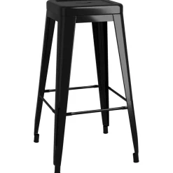 vidaXL 5-delige Barset wit en zwart