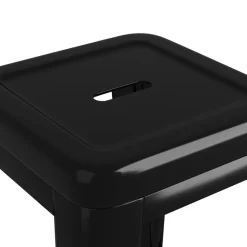 vidaXL 5-delige Barset wit en zwart