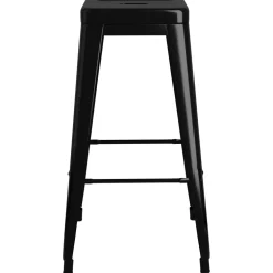 vidaXL 5-delige Barset zwart