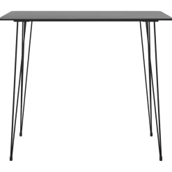 vidaXL 5-delige Barset zwart
