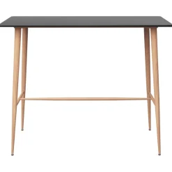 vidaXL 5-delige Barset zwart