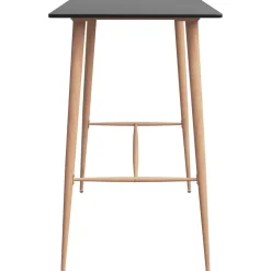 vidaXL 5-delige Barset zwart