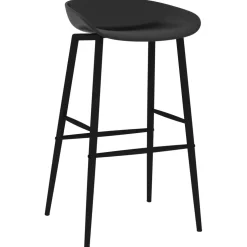 vidaXL 5-delige Barset zwart