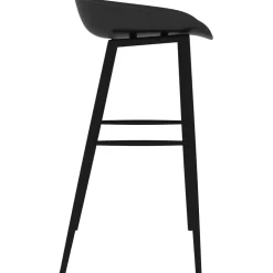 vidaXL 5-delige Barset zwart