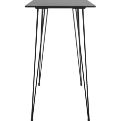 vidaXL 5-delige Barset zwart