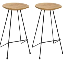 vidaXL 3-delige Barset zwart