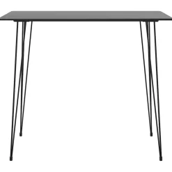 vidaXL 3-delige Barset zwart