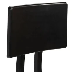 vidaXL 3-delige Barset zwart