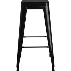 vidaXL 5-delige Barset zwart