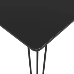 vidaXL 7-delige Barset zwart en grijs