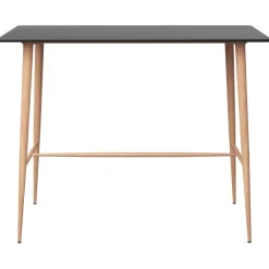 vidaXL 5-delige Barset zwart en wit
