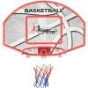 vidaXL 5-delige Basketbalset wandmontage 66x44,5 cm